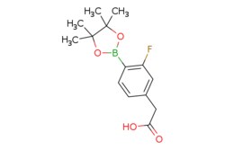 eMolecules​ 2-(3-Fluoro-4-(4,4,5,5-tetramethyl-1,3,2-dioxaborolan-2-yl)phenyl)acetic