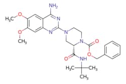 eMolecules​&nbsp;Benzyl (S)-4-(4-amino-6,7-dimethoxyquinazolin-2-yl)-2-(tert-butylcarbamoyl)piperazine-1-carboxylate | 189349-50-6 | MFCD05664727 | 100mg