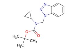 eMolecules​ tert-Butyl N-(1H-1,2,3-benzotriazol-1-ylmethyl)-N-cyclopropylcarbamate