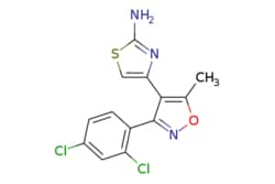 eMolecules​&nbsp;4-(2-Amino-4-thiazolyl)-3-(2,4-dichlorophenyl)-5-methylisoxazole | 683274-66-0 | MFCD03407479 | 250mg