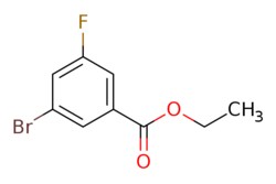 eMolecules​&nbsp;353743-43-8 | Ethyl 3-Bromo-5-fluorobenzoate | Oakwood Chemical | MFCD10566820 | 247.063 | C9H8BrFO2 | 98.000 | CCOC(=O)c1cc(F)cc(Br)c1 | 1g | 537688627