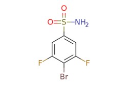 eMolecules​&nbsp;874804-20-3 | 4-Bromo-3.5-difluorobenzenesulfonamide | Oakwood Chemical | MFCD06409101 | 272.060 | C6H4BrF2NO2S | 98.000 | NS(=O)(=O)c1cc(F)c(Br)c(F)c1 | 1g | 537689033