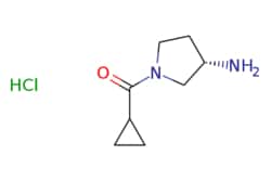 eMolecules​&nbsp;(S)-(3-Aminopyrrolidin-1-yl)(cyclopropyl)methanone hydrochloride | 1286207-03-1 | MFCD17014261 | 1g