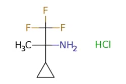 eMolecules​ 2-Cyclopropyl-1,1,1-trifluoropropan-2-amine hydrochloride |