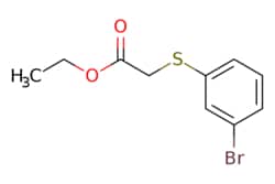 eMolecules​&nbsp;Ethyl 2-(3-bromophenyl)sulfanylacetate | 141819-40-1 | MFCD17225261 | 1g