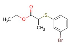 eMolecules​&nbsp;Ethyl 2-(3-bromophenyl)sulfanylpropanoate | 1341335-88-3 | MFCD17225270 | 1g