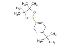 eMolecules​ 287944-06-3 | 2-[4-(1,1-Dimethylethyl)-1-cyclohexen-1-yl]-4,4,5,5-tetramethyl-1,3,2-dioxaborolane | Oakwood Chemical | MFCD11520535 | 264.220 | C16H29BO2 | 95.000 | CC(C)(C)C1CCC(=CC1)B1OC(C)(C)C(C)(C)O1 | 1g | 537717222 | Buy Online | eMolecules​ | Fisher Scientific