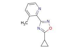 eMolecules​&nbsp;2-(5-Cyclopropyl-1,2,4-oxadiazol-3-yl)-3-methylpyridine | 1421262-07-8 | MFCD22682970 | 1g