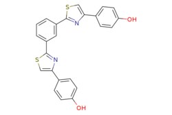 eMolecules​&nbsp;1,3-Bis[4-(4-hydroxyphenyl)-2-thiazolyl]benzene | 1421262-08-9 | MFCD22682976 | 1g