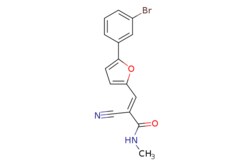 eMolecules​&nbsp;3-[5-(3-Bromophenyl)-2-furanyl]-2-cyano-N-methyl-2-propenamide | 518350-15-7 | MFCD03461576 | 10mg