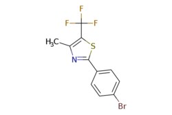 eMolecules​ 1896266-23-1 | 4-Methyl-5-trifluoromethyl-2-(4-bromo-phenyl)-thiazole