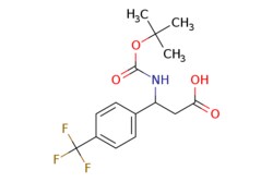 eMolecules​ 3-tert-Butoxycarbonylamino-3-(4-trifluoromethyl-phenyl)-propionic