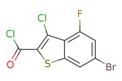 eMolecules​ 6-Bromo-3-chloro-4-fluorobenzothiophene-2-carbonyl chloride