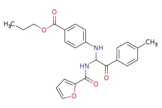 eMolecules 4-[[1-[(2-Furanylcarbonyl)amino]-2-(4-methylphenyl)-2 ...