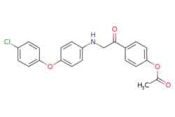eMolecules​&nbsp;1-[4-(Acetyloxy)phenyl]-2-[[4-(4-chlorophenoxy) phenyl]amino]ethanone | 1067425-94-8 |  | 1g