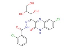 eMolecules​ 2-Chloro-N'-[1-(7-chloro-3-oxo-3,4-dihydroquinoxalin-2-yl)-2,3,4-trihydroxybutylidene]benzohydrazide