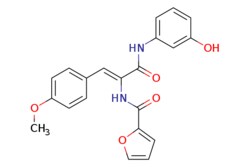 eMolecules​&nbsp;(2Z)-2-(Furan-2-ylformamido)-N-(3-hydroxyphenyl)-3-(4-methoxyphenyl)prop-2-enamide | 304000-72-4 |  | 2mg