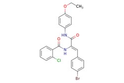 eMolecules​&nbsp;3-(4-Bromophenyl)-2-[(2-chlorophenyl)formamido]-N-(4-ethoxyphenyl)prop-2-enamide | 304001-57-8 |  | 1mg