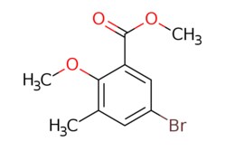 eMolecules​ METHYL 5-BROMO-2-METHOXY-3-METHYLBENZENECARBOXYLATE | 722497-32-7
