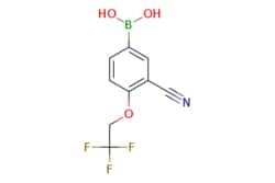 eMolecules​ 876918-84-2 | Boronic acid, B-[3-cyano-4-(2,2,2-trifluoroethoxy)phenyl]-
