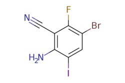 eMolecules​ 2-Amino-5-bromo-6-fluoro-3-iodobenzonitrile | 1000577-88-7