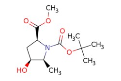 eMolecules​ (2S,4S,5S)-1-tert-butyl 2-methyl 4-hydroxy-5-methylpyrrolidine-1,2-dicarboxylate