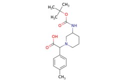 eMolecules​ (3-N-Boc-amino-piperidin-1-yl)-p-tolyl-acetic acid | 885276-43-7