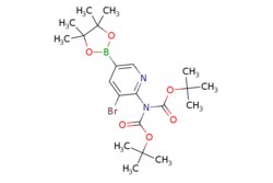 eMolecules​ 2-(di-Boc-amino)-3-bromo-pyridine-5-boronic acid pinacol ester