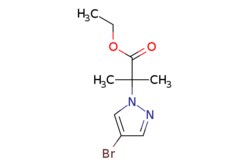 eMolecules​ 2-(4-Bromo-pyrazol-1-yl)-2-methyl-propionic acid ethyl ester