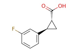 eMolecules​ trans-2-(3-Fluoro-phenyl)-cyclopropanecarboxylic acid | 175168-72-6