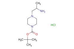 eMolecules​&nbsp;4-(2-Amino-propyl)-piperazine-1-carboxylic acid tert-butyl ester hydrochloride | 1965309-55-0 | MFCD28398099 | 1g