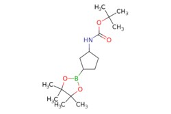 eMolecules​ [3-(4,4,5,5-Tetramethyl-[1,3,2]dioxaborolan-2-yl)-cyclopentyl]-carbamic