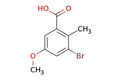 eMolecules​ 3-Bromo-5-methoxy-2-methyl-benzoic acid | 13979-61-8 | MFCD00267662