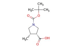 eMolecules​ (3R,4S)-1-Boc-4-methyl-pyrrolidine-3-carboxylic acid | 2306246-67-1