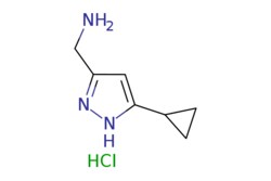 eMolecules​ C-(5-Cyclopropyl-1H-pyrazol-3-yl)-methylamine hydrochloride