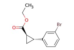 eMolecules​ trans-2-(3-Bromo-phenyl)-cyclopropanecarboxylic acid ethyl