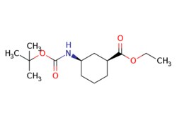 eMolecules​ cis-3-tert-Butoxycarbonylamino-cyclohexanecarboxylic acid ethyl