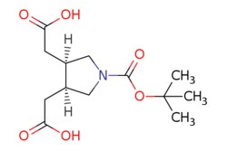 eMolecules​ cis-3,4-Bis-carboxymethyl-pyrrolidine-1-carboxylic acid tert-butyl