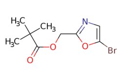 eMolecules​&nbsp;2,2-Dimethyl-propionic acid 5-bromo-oxazol-2-ylmethyl ester | 2576420-67-0 |  | 1g