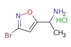 eMolecules​ 1-(3-Bromo-isoxazol-5-yl)-ethylamine hydrochloride | 2624416-79-9