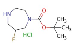 eMolecules​&nbsp;6-Fluoro-[1,4]diazepane-1-carboxylic acid tert-butyl ester hydrochloride | 2641915-81-1 |  | 1g