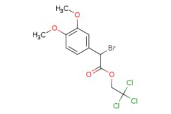 eMolecules​ 2,2,2-trichloroethyl 2-bromo-2-(3,4-dimethoxyphenyl)acetate