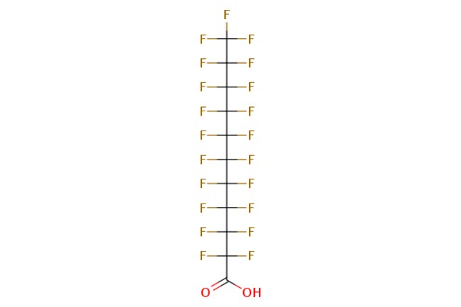 Pfuna Structure eMolecules Perfluoroundecanoic acid | 2058-94-8 | MFCD00153268 | 25g ...