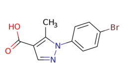 eMolecules​ 1-(4-Bromo-phenyl)-5-methyl-1H-pyrazole-4-carboxylic acid |