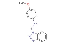 eMolecules​ N-(1H-1,2,3-Benzotriazol-1-ylmethyl)-4-methoxyaniline | 62001-34-7 | MFCD00437337 | 1g