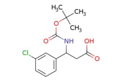eMolecules​ 3-Boc-amino-3-(3'-chlorophenyl)propionic acid | 284493-67-0
