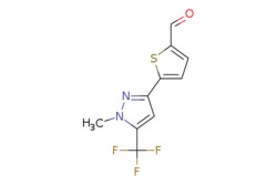 eMolecules​ 2-[1-Methyl-5-(trifluoromethyl)pyrazol-3-yl]-thiophene-5-carboxaldehyde