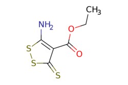 eMolecules​&nbsp;5-Amino-3-thioxo-3H-(1,2)dithiole-4-carboxylic acid ethyl ester | 3354-38-9 | MFCD00607131 | 1g