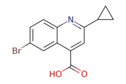 eMolecules​ 6-Bromo-2-cyclopropylquinoline-4-carboxylic acid | 313241-16-6