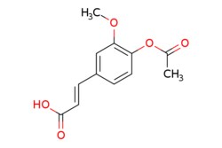 eMolecules​ 3-(4-Acetoxy-3-methoxyphenyl)acrylic acid | 2596-47-6 | MFCD00014378